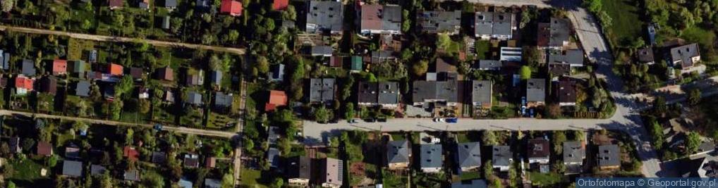 Zdjęcie satelitarne Brzoskwiniowa ul.
