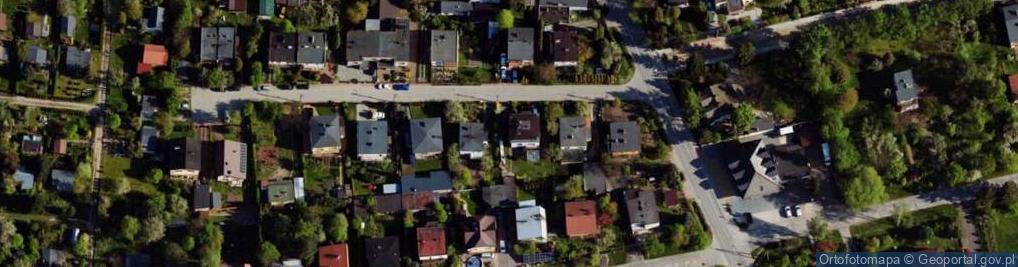 Zdjęcie satelitarne Brzoskwiniowa ul.