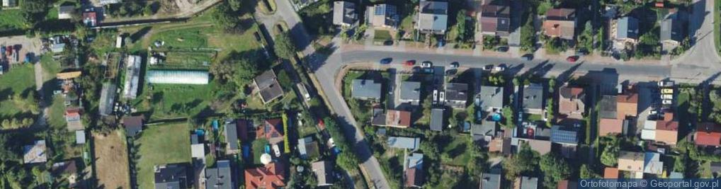 Zdjęcie satelitarne Brzozowa ul.