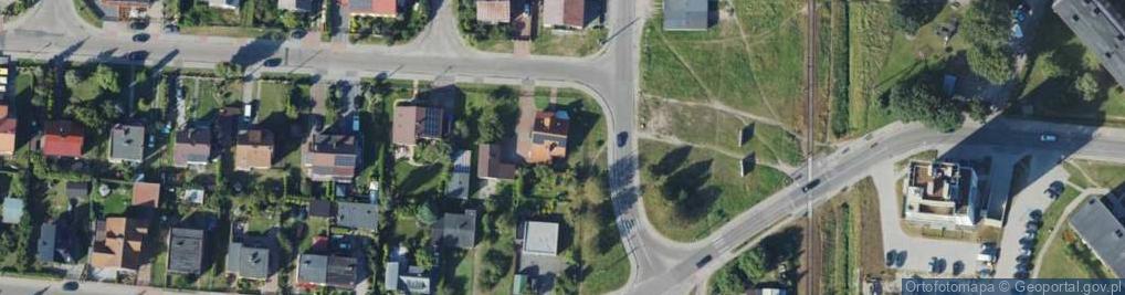 Zdjęcie satelitarne Brzozowa ul.