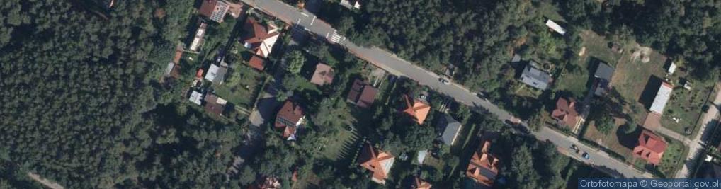 Zdjęcie satelitarne Brzozowa ul.