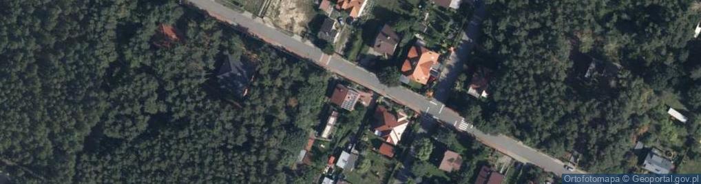 Zdjęcie satelitarne Brzozowa ul.