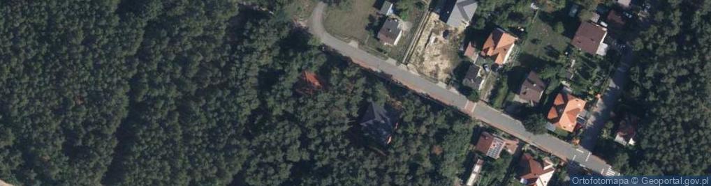 Zdjęcie satelitarne Brzozowa ul.