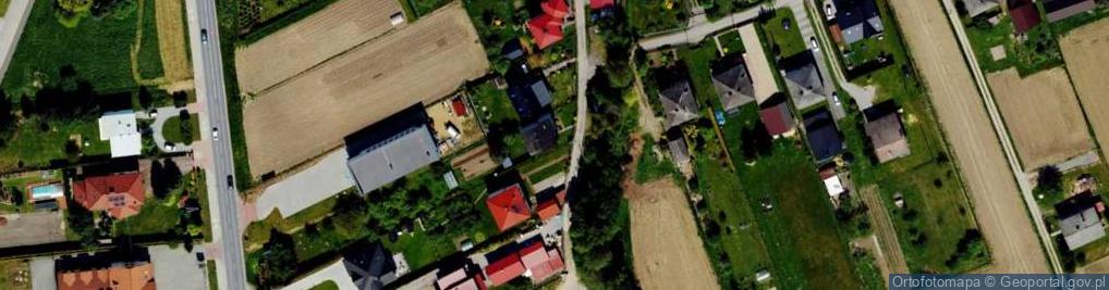 Zdjęcie satelitarne Brzozowa ul.