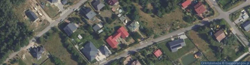 Zdjęcie satelitarne Brzozowa ul.