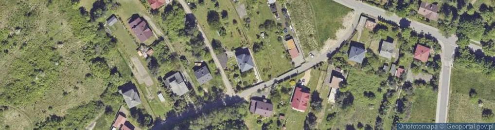 Zdjęcie satelitarne Brzozowa ul.
