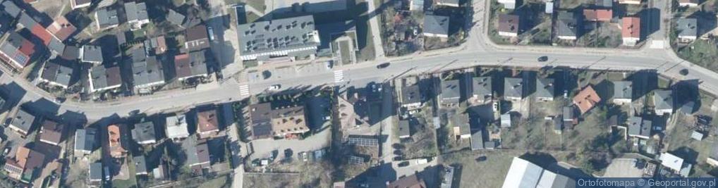 Zdjęcie satelitarne Brzozowa ul.