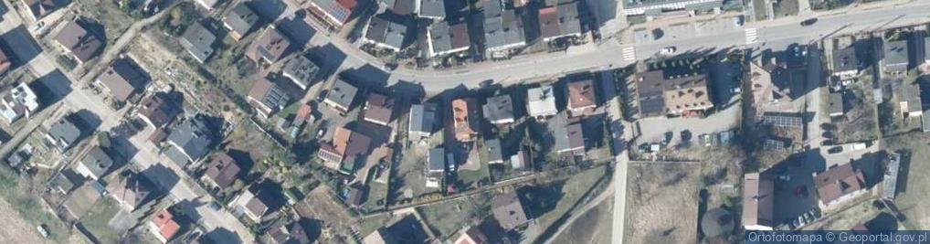 Zdjęcie satelitarne Brzozowa ul.