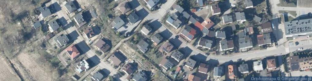 Zdjęcie satelitarne Brzozowa ul.