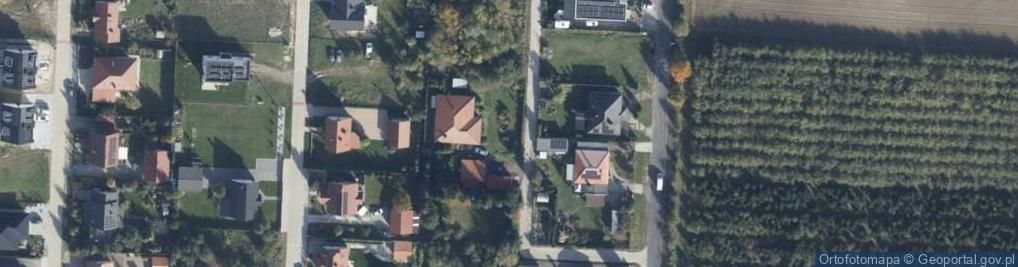 Zdjęcie satelitarne Brzozowa ul.