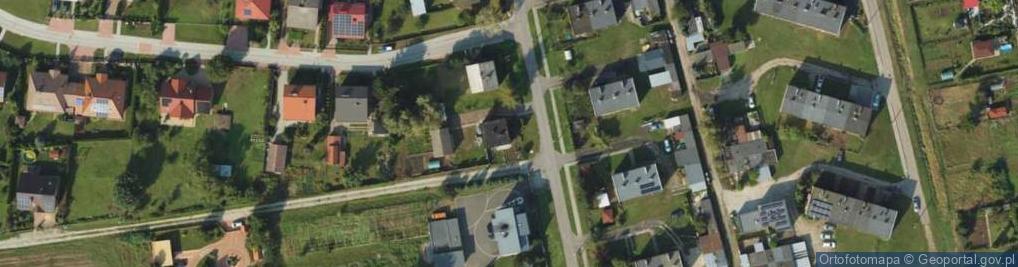 Zdjęcie satelitarne Braterska ul.