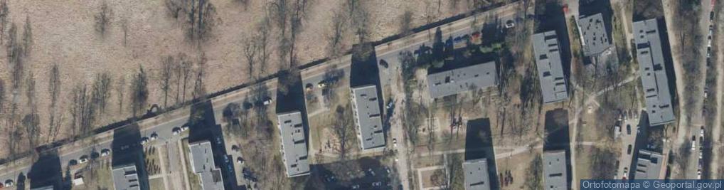 Zdjęcie satelitarne Bracka ul.