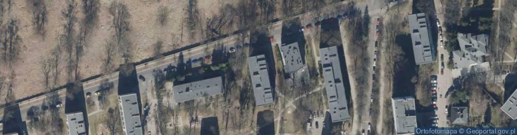 Zdjęcie satelitarne Bracka ul.