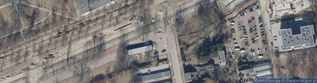 Zdjęcie satelitarne Brzeska ul.