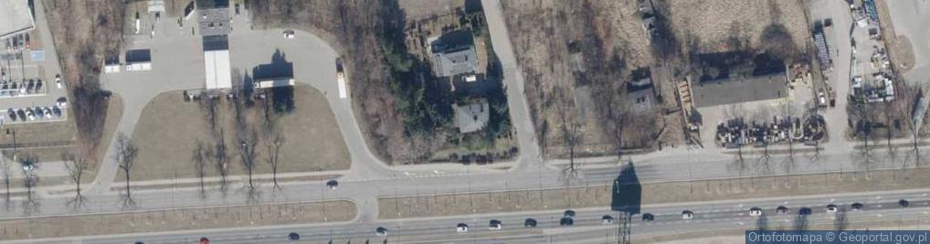 Zdjęcie satelitarne Brzezińska ul.