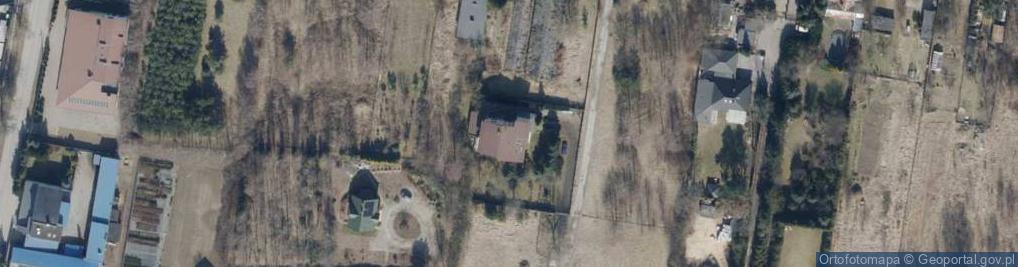 Zdjęcie satelitarne Brzezińska ul.