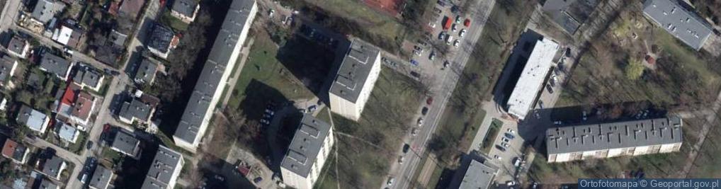 Zdjęcie satelitarne Bratysławska ul.