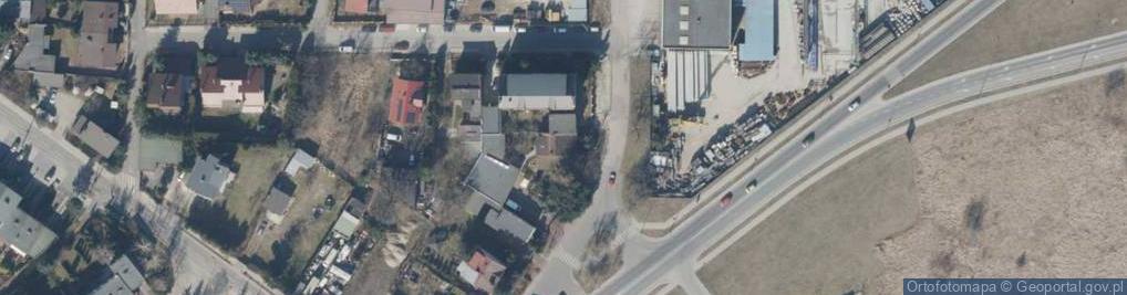 Zdjęcie satelitarne Bratysławska ul.