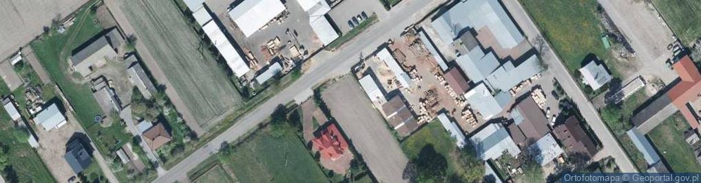 Zdjęcie satelitarne Brzeska ul.