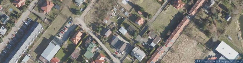 Zdjęcie satelitarne Brühla Alojzego Fryderyka, gen. ul.