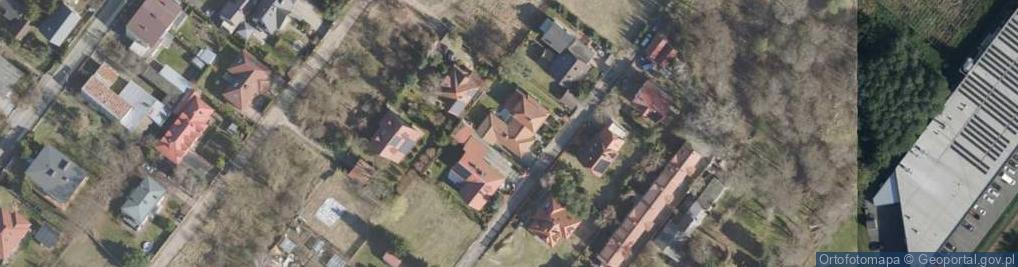 Zdjęcie satelitarne Brühla Alojzego Fryderyka, gen. ul.