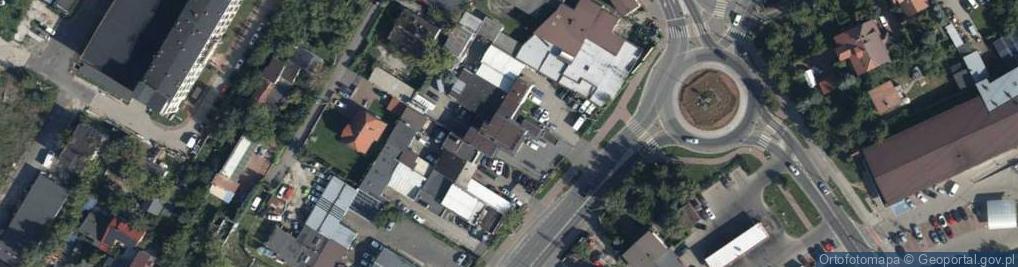 Zdjęcie satelitarne Brukowa ul.