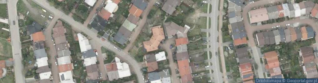 Zdjęcie satelitarne Brzozowa ul.