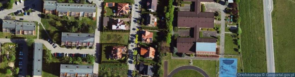 Zdjęcie satelitarne Braterska ul.