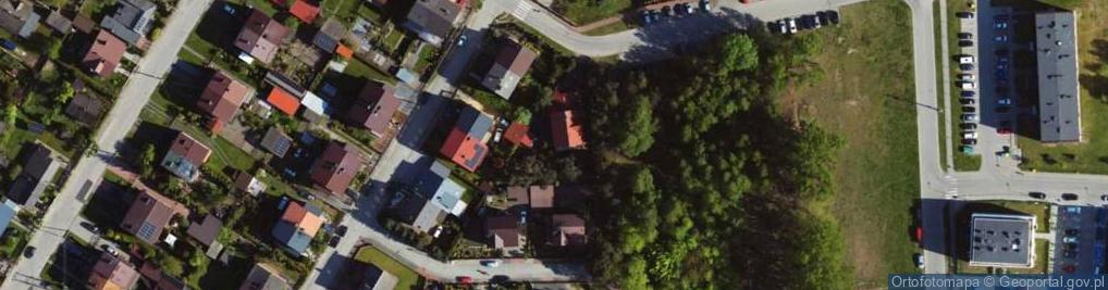 Zdjęcie satelitarne Brzozowa ul.