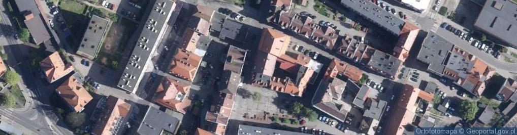 Zdjęcie satelitarne Bracka ul.