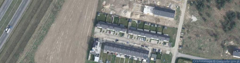 Zdjęcie satelitarne Brylantowa ul.