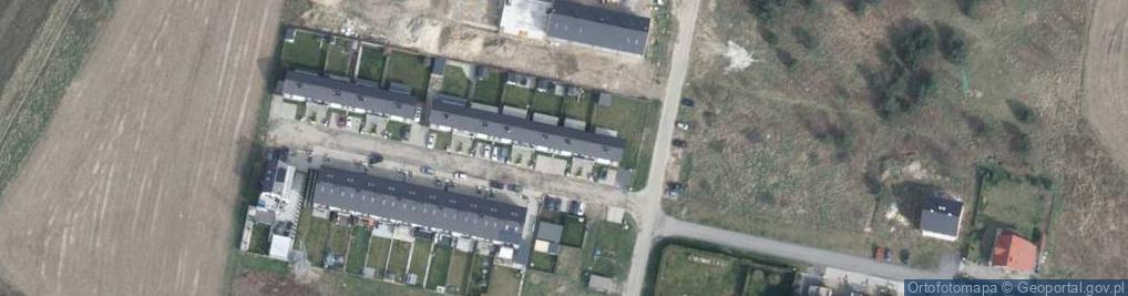 Zdjęcie satelitarne Brylantowa ul.