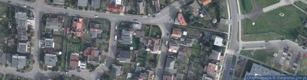 Zdjęcie satelitarne Brzozowa ul.