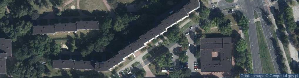 Zdjęcie satelitarne Braci Wieniawskich ul.