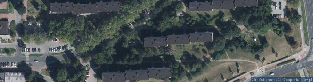 Zdjęcie satelitarne Braci Wieniawskich ul.