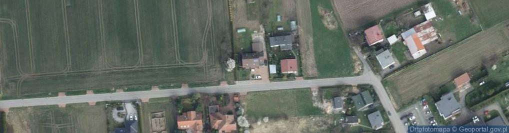 Zdjęcie satelitarne Brzozowa ul.