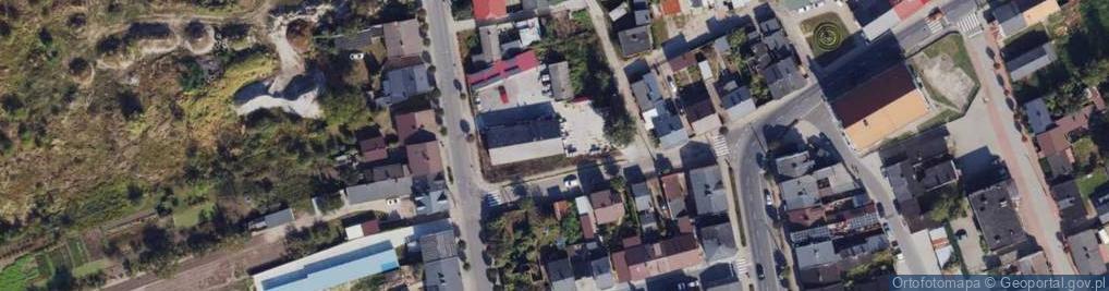 Zdjęcie satelitarne Brzeska ul.