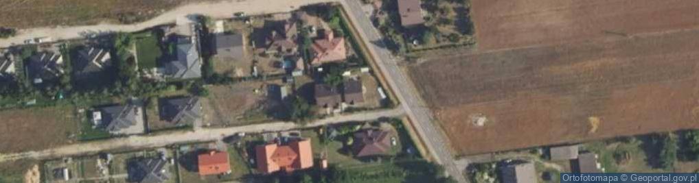 Zdjęcie satelitarne Brylantowa ul.