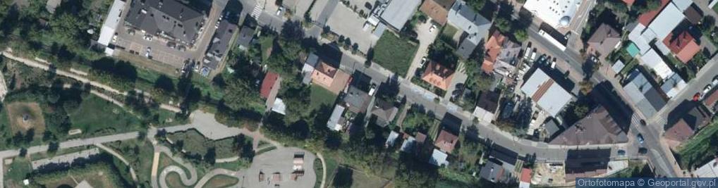 Zdjęcie satelitarne Browarna ul.