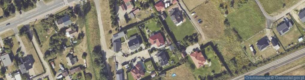 Zdjęcie satelitarne Brzozowa ul.