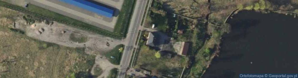 Zdjęcie satelitarne Brzezińska ul.