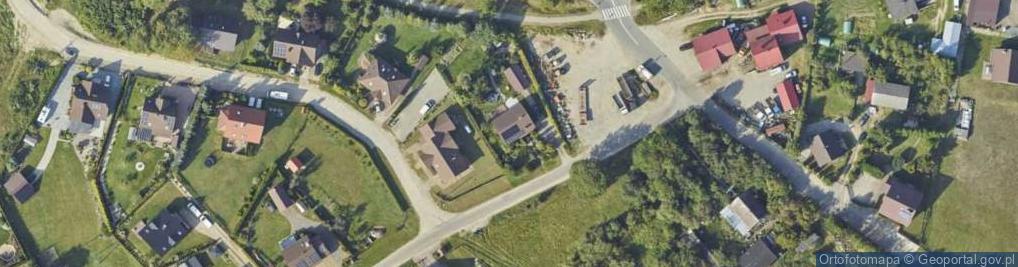 Zdjęcie satelitarne Brylantowa ul.