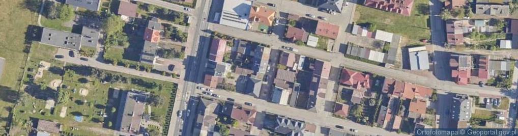 Zdjęcie satelitarne Brzozowa ul.