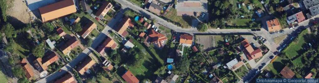 Zdjęcie satelitarne Brukowa ul.