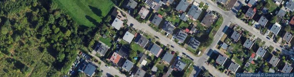 Zdjęcie satelitarne Brzozowa ul.
