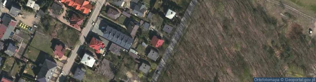 Zdjęcie satelitarne Brzozowa ul.