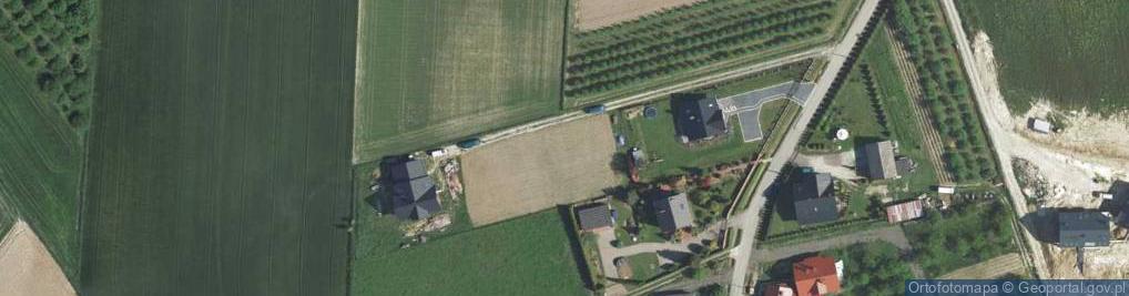 Zdjęcie satelitarne Brzeziny ul.