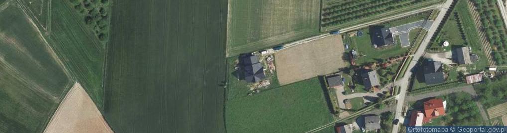 Zdjęcie satelitarne Brzeziny ul.