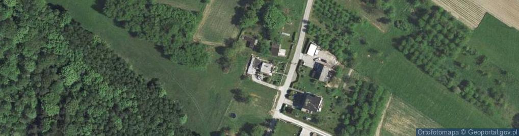 Zdjęcie satelitarne Brzeziny ul.