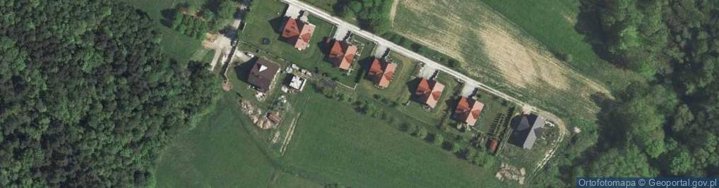 Zdjęcie satelitarne Brzeziny ul.